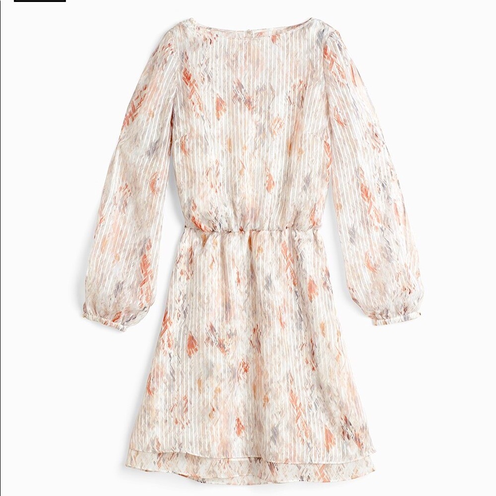 Long sleeve boho dress